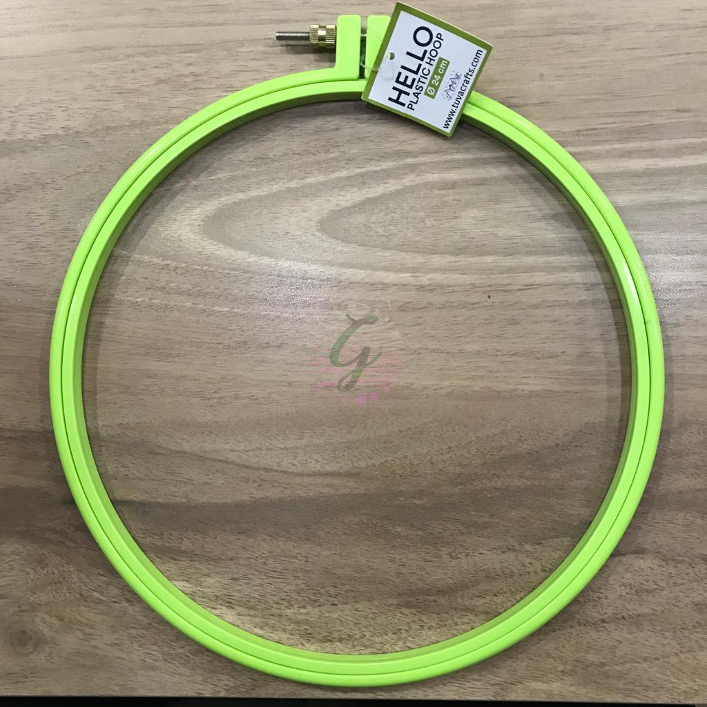 Renkli Pano Kasnak Yeşil-24 cm