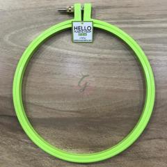 Renkli Pano Kasnak Yeşil-19 cm