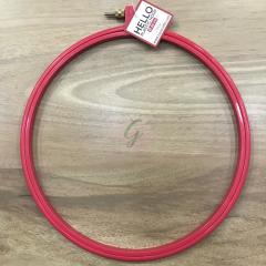 Renkli Pano Kasnak Pembe-24 cm