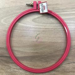 Renkli Pano Kasnak Pembe-19 cm