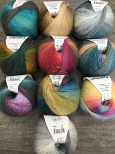Papatya Angora Batik (Ebruli) Tiftik