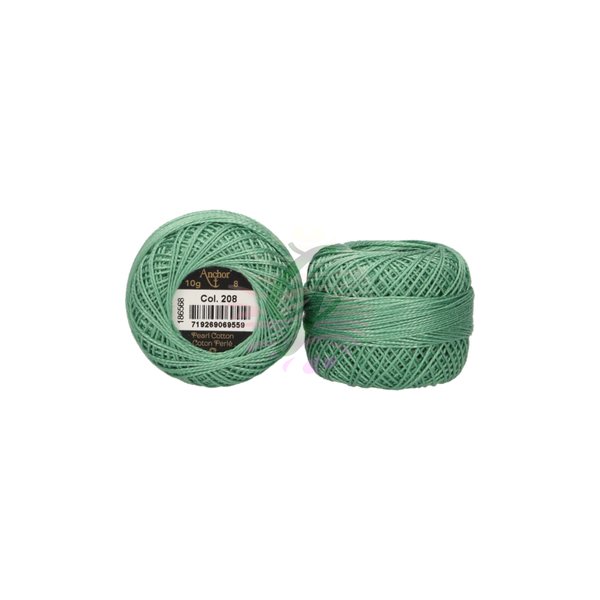 Anchor 8 No Cotton Perle Yeşil Tonları No:208