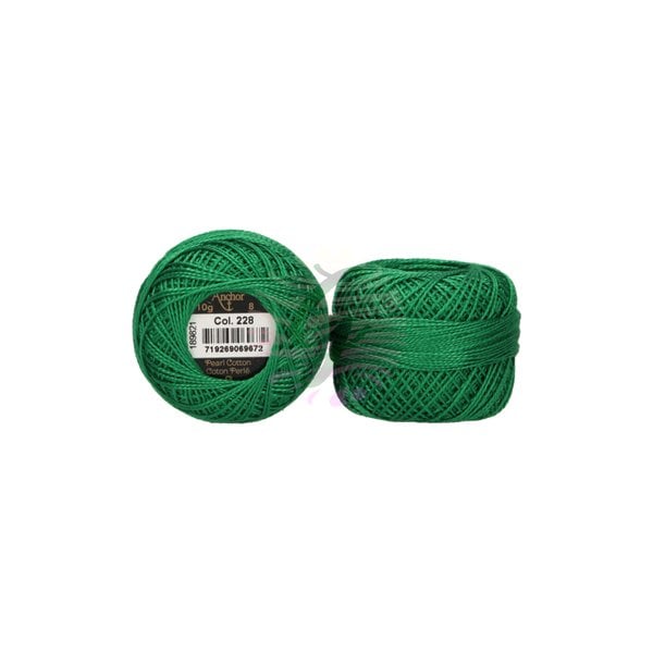 Anchor 8 No Cotton Perle Yeşil Tonları No:228