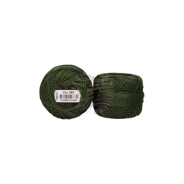 Anchor 8 No Cotton Perle Yeşil Tonları No:263