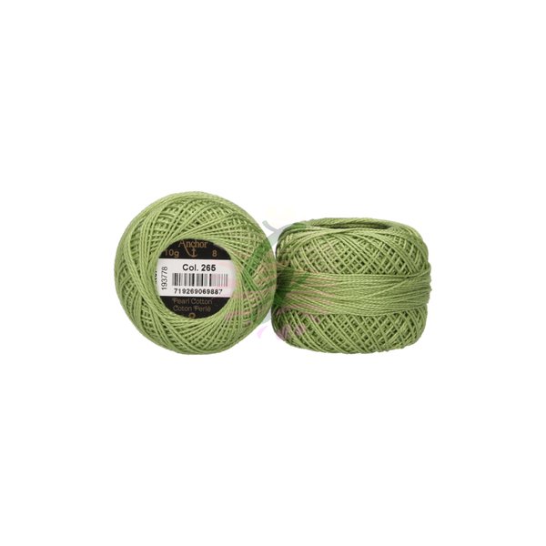 Anchor 8 No Cotton Perle Yeşil Tonları No:265