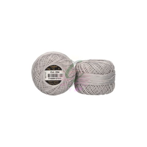 Anchor 8 No Cotton Perle Beyaz-Siyah Tonları No:234