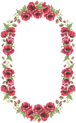 Yoğun Oval Gelincik Modelli Şablon-20032302