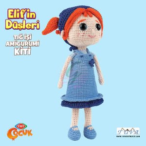 Elif'in Düşleri Amigurumi Kiti-Lisanslı