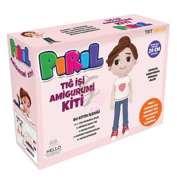 Pırıl Amigurumi Kiti-Lisanslı