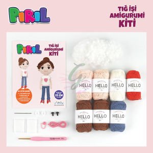 Pırıl Amigurumi Kiti-Lisanslı