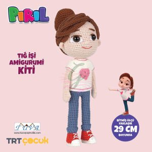 Pırıl Amigurumi Kiti-Lisanslı