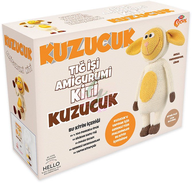 Kuzucuk Amigurumi Kiti-Lisanslı