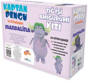 Mandalina Amigurumi Kiti-Lisanslı