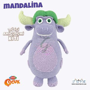 Mandalina Amigurumi Kiti-Lisanslı
