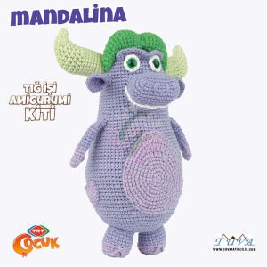 Mandalina Amigurumi Kiti-Lisanslı