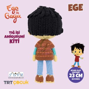 Ege ile Gaga Amigurumi Kiti-Lisanslı