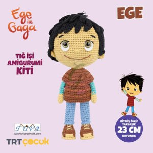 Ege ile Gaga Amigurumi Kiti-Lisanslı