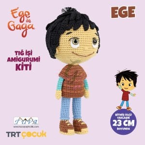 Ege ile Gaga Amigurumi Kiti-Lisanslı