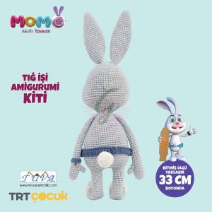 Akıllı Tavşan Momo Amigurumi Kiti-Lisanslı