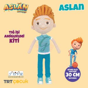 Aslan Amigurumi Kiti-Lisanslı