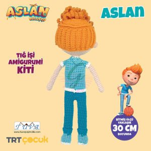Aslan Amigurumi Kiti-Lisanslı