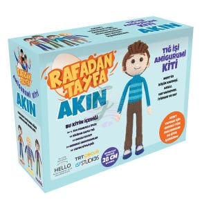 Rafadan Tayfa Akın Amigurumi Kiti-Lisanslı