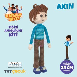 Rafadan Tayfa Akın Amigurumi Kiti-Lisanslı