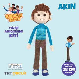 Rafadan Tayfa Akın Amigurumi Kiti-Lisanslı