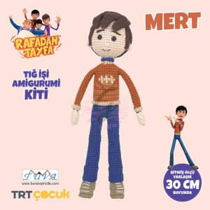 Rafadan Tayfa Mert Amigurumi Kiti-Lisanslı