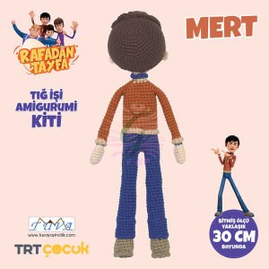 Rafadan Tayfa Mert Amigurumi Kiti-Lisanslı