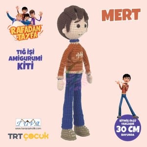 Rafadan Tayfa Mert Amigurumi Kiti-Lisanslı