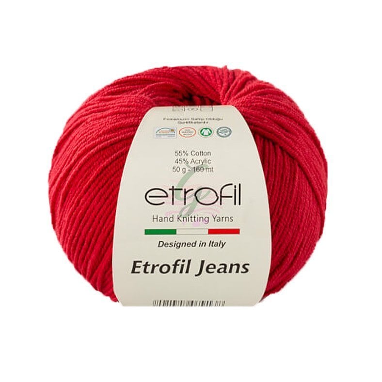 Etrofil Jeans 014  .Koyu Kırmızı