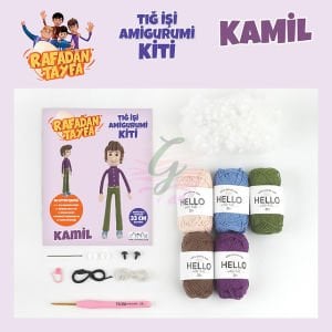 Rafadan Tayfa Kamil Amigurumi Kiti-Lisanslı