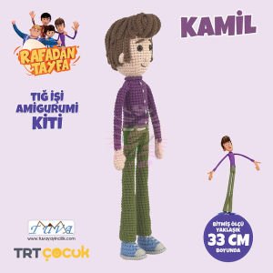 Rafadan Tayfa Kamil Amigurumi Kiti-Lisanslı