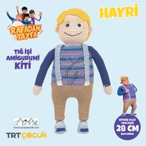 Rafadan Tayfa Hayri Amigurumi Kiti-Lisanslı