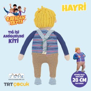 Rafadan Tayfa Hayri Amigurumi Kiti-Lisanslı