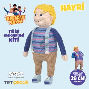 Rafadan Tayfa Hayri Amigurumi Kiti-Lisanslı