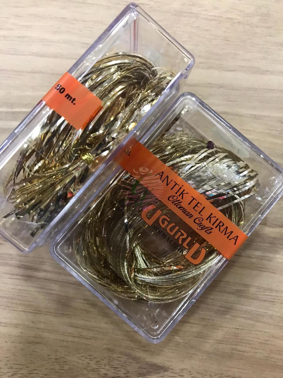 Uğurlu No:1200(Açık Sarı) Eskitme Tel
