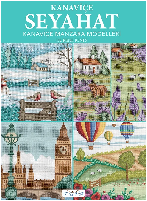 Kanaviçe Seyahat Manzara Modelleri
