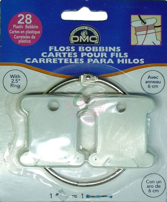 DMC Plastik Halkalı İplik Sarma Kartı