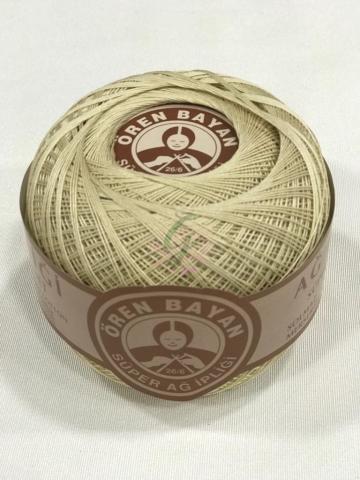 Ören Bayan 26/6 Ağ İpliği Krem