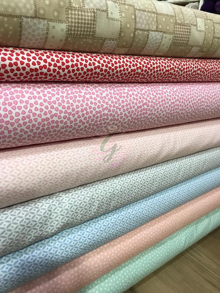 Kalpli-Dekoratif Desenli Poplin Kumaşlar