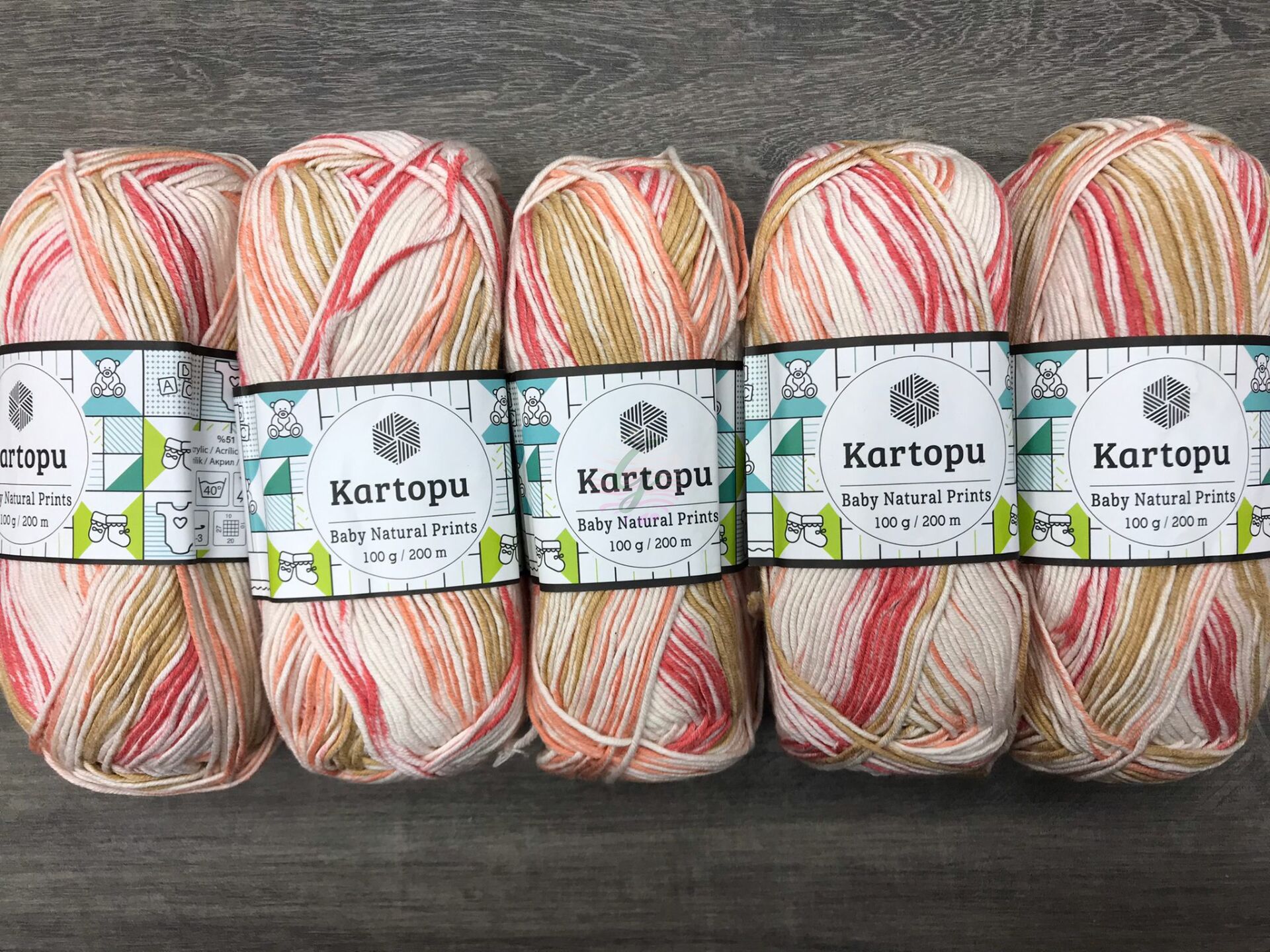 Kartopu Baby Natural H1806(5 Adet)