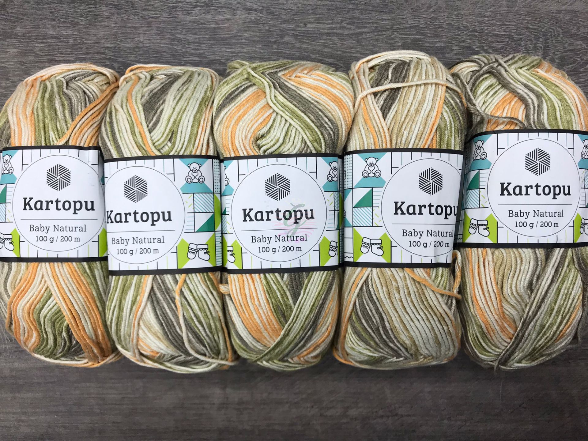 Kartopu Baby Natural H1802(5 Adet)