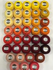 Domino 8 no Sarı-Turuncu-Kırmızı Tonları