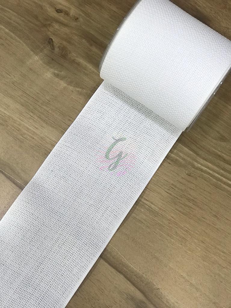 Linen Cinsi 10 cm Bordür Beyaz