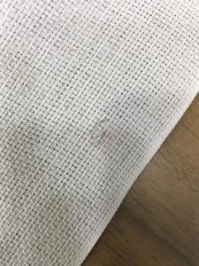 Linen Cinsi 10 cm Bordür Beyaz