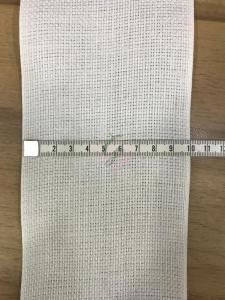 Linen Cinsi 10 cm Bordür Beyaz