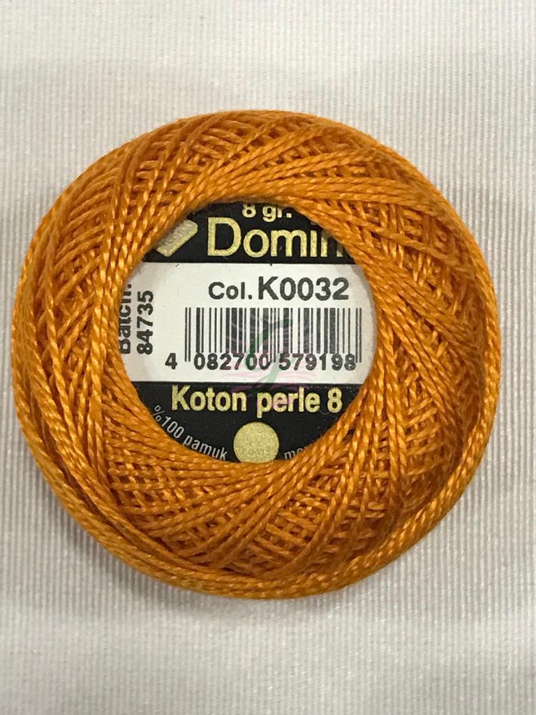 Domino 8 no Sarı-Turuncu-Kırmızı Tonları K0032