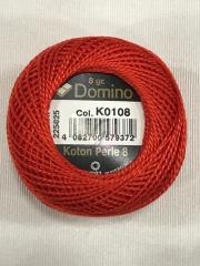 Domino 8 no Sarı-Turuncu-Kırmızı Tonları K0108